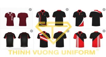 Mẫu áo thun đồng phục công ty phối đẹp 2021