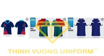 Mẫu áo thun đồng phục công ty phối in 3D đẹp
